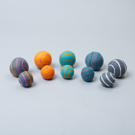 Striped Boiled Wool Balls – Ware of the Dog